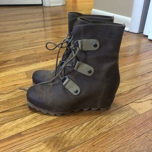 Sorel Joan of artic wedge size 9